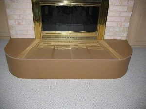 The Baby Proofing Fireplace Hearth Guard Bumper Cover will help protect your baby from scratches